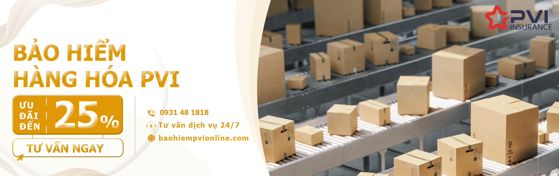 bảo hiểm hàng hóa PVI
