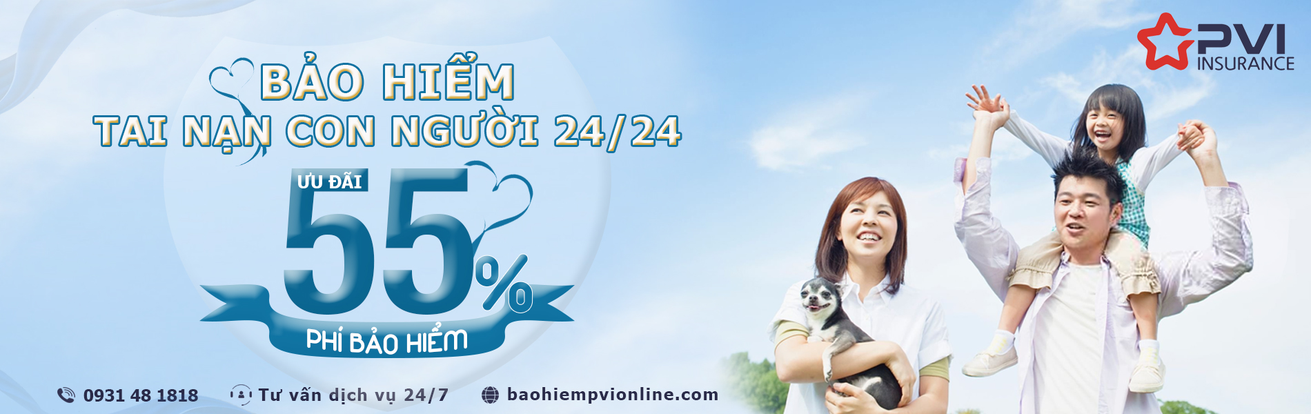 bảo hiểm tai nạn con người 24-24 PVI